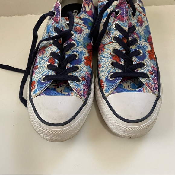 Converse low top watercolor flowers floral 8 - Picture 2 of 9
